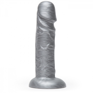Time to Shine Realistic Silver Dildo 6 Inch Main Image