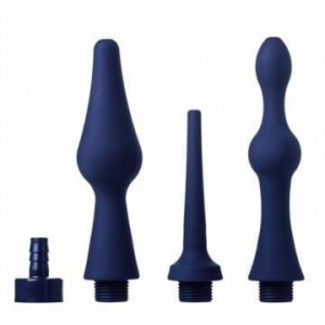 Universal 3 Piece Silicone Enema Attachment Set Main Image