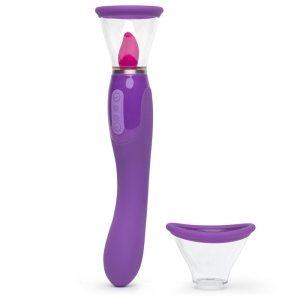 Fantasy for Her Vibrating Pussy Pump and Tongue Vibrator Kit Main Image