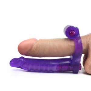 Double Penetrator Ultimate Vibrating Cock Ring Main Image