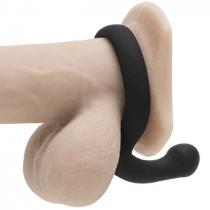 Silicone Cock Ring with Perineum Stimulator Main Image