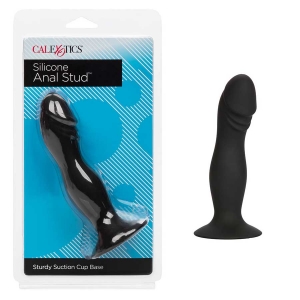 Anal Stud Black Silicone Anal Dildo Main Image