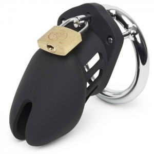 Deluxe Silicone Short Cock Cage Main Image